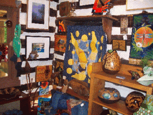 logcabin2 Log Cabin Gallery "River Impressions" show