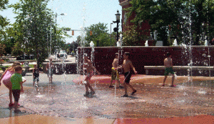 fountains
