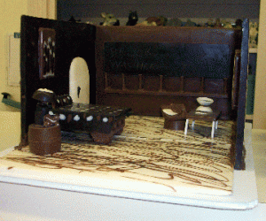 Squirrel's Den candy store in Mansfield has two scenes from the movie "Shawshank Redemption" made out of chocolate.